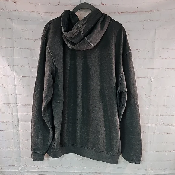 Carhartt Gray Sweatshirt Relaxed Fit Hoodie - Picture 3 of 3